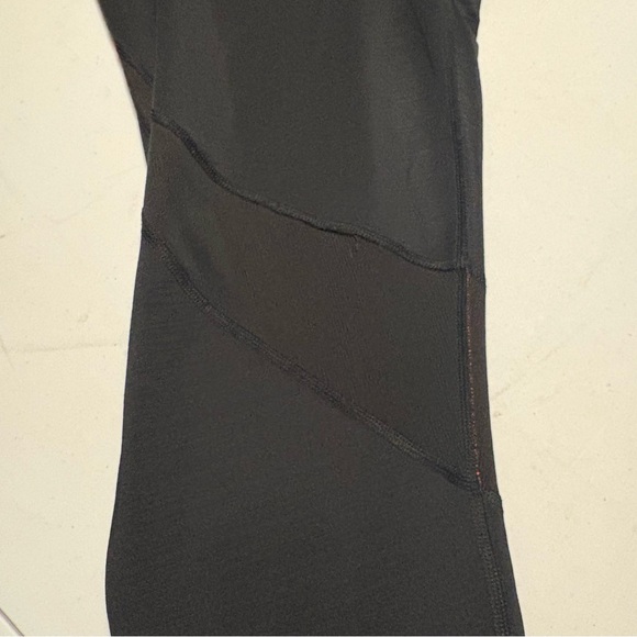 Nike Hyper Warm Women’s Black Leggings with Neon Accents - Picture 9 of 11